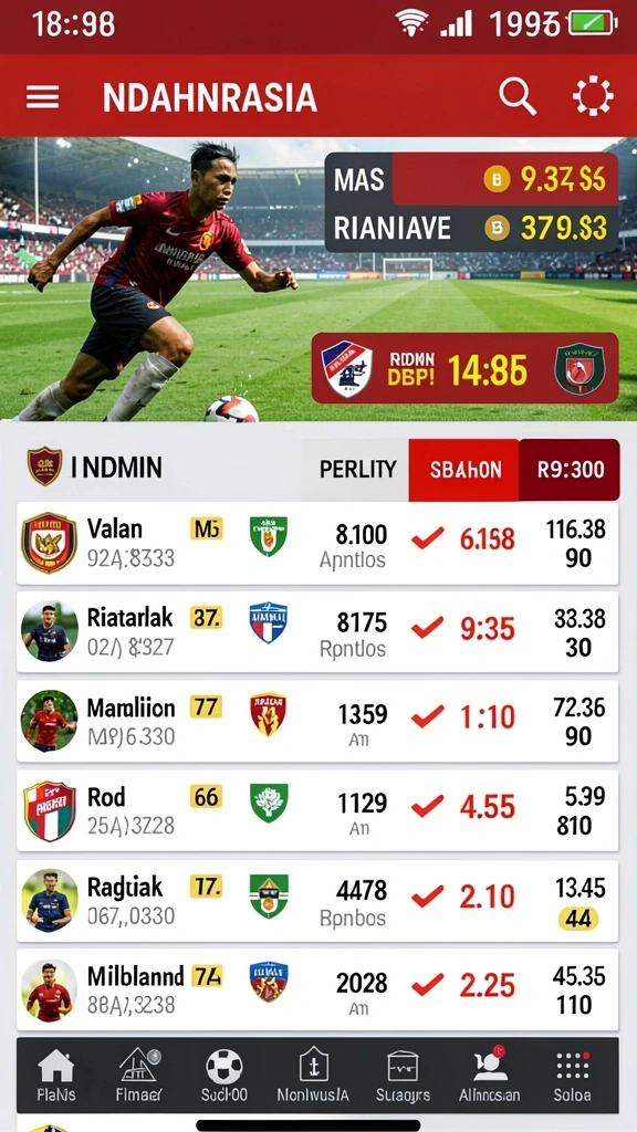 fb333 - Tampilan utama yang menampilkan menu permainan.