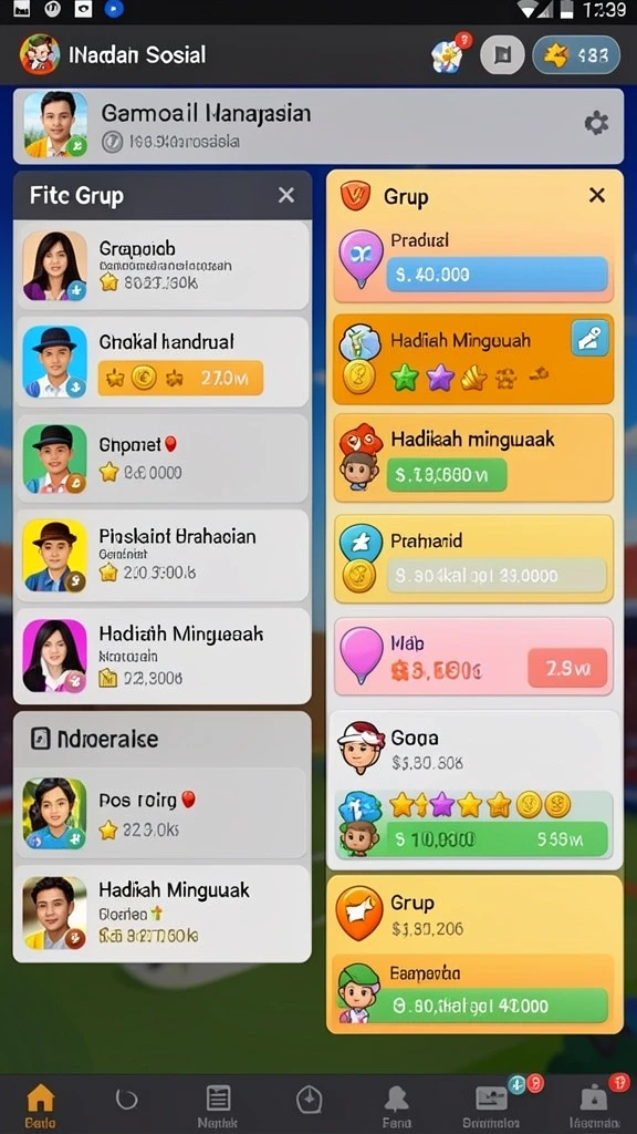 gamerp - Fitur karakter unik dalam GAMERP yang menambah variasi bermain.