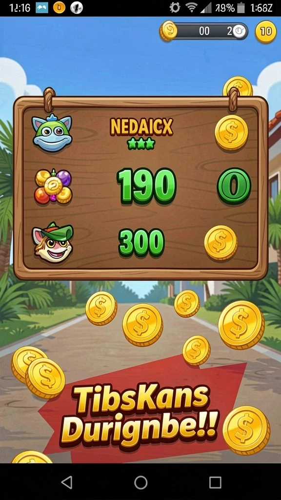 masbro12 - Tampilan awal game yang menarik dan penuh warna.