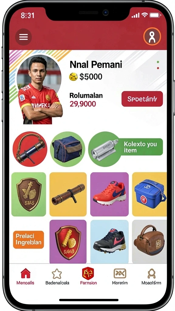 okjkt - Pemandangan level yang menakjubkan dan berwarna.