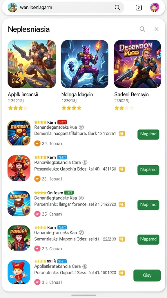 oristoto - Karakter unik yang tersedia untuk dipilih dalam permainan.